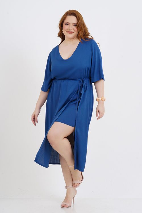 Vestido Plus Size Aurora Midi