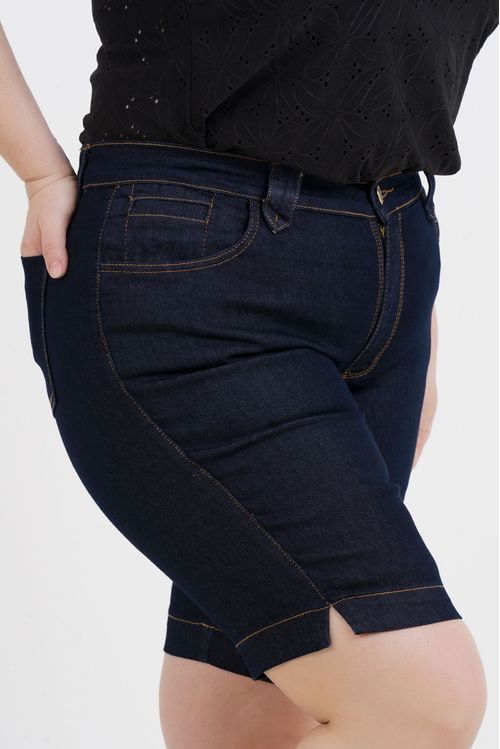 Bermuda Ciclista Plus Size Nancy Jeans