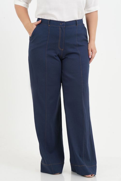 Calça Pantalona Plus Size Gisele