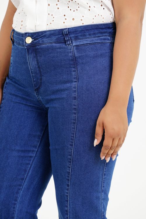 Calça Reta Plus Size Glória Jeans