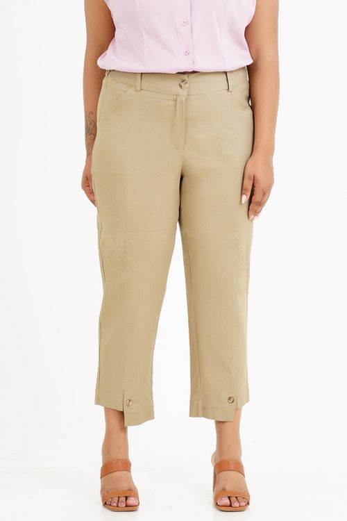Calça Capri Plus Size Kaila
