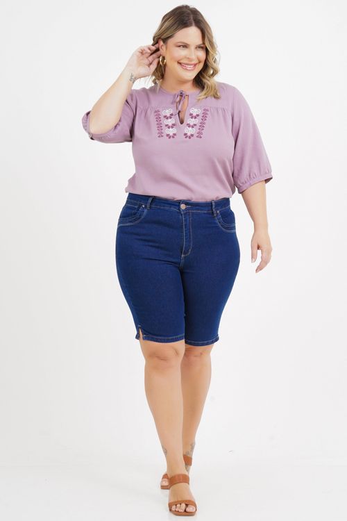 Bermuda Plus Size Flávia Jeans