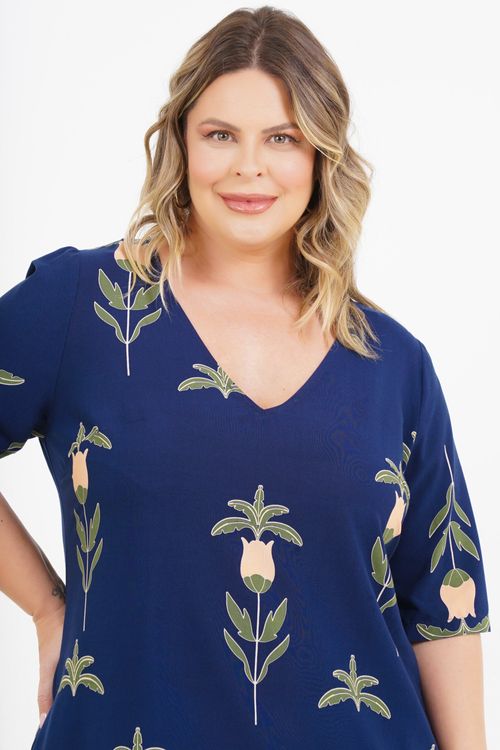 Vestido Plus Size Dominique Médio