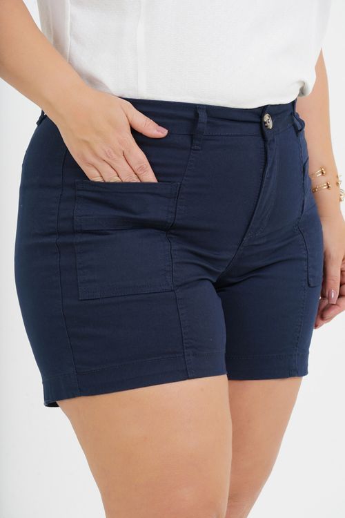 Shorts Cargo Plus Size Vilma
