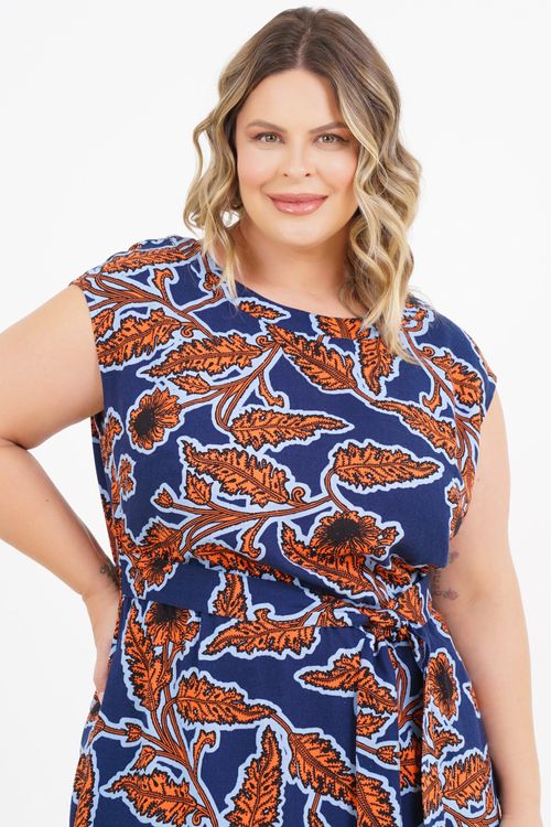 Vestido Plus Size Hebe Médio