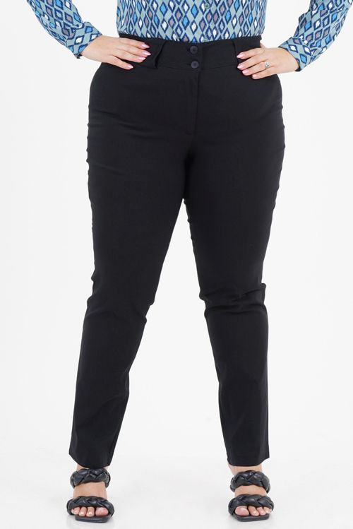 Calça Reta Plus Size Transformação