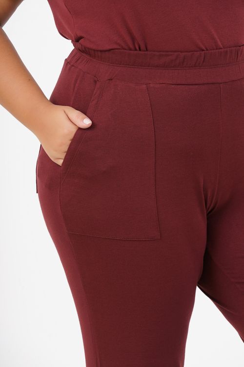 Calça Reta Plus Size Atmosfera