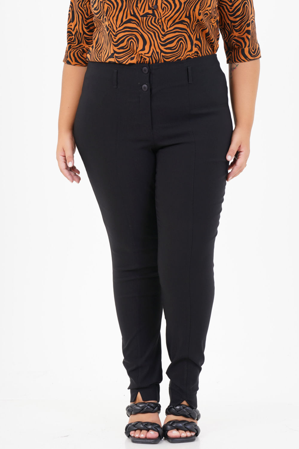 Calça Skinny Plus Size Vibração