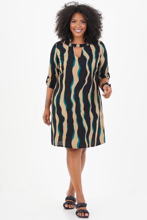 Vestido Plus Size Filosofia Médio