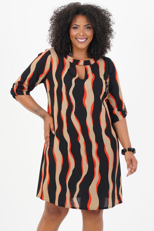 Vestido Plus Size Filosofia Médio