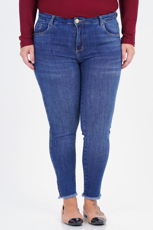 Calça Slim Plus Size Futuro Jeans