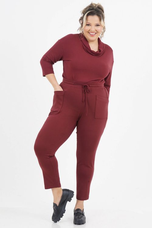 Calça Cenoura Plus Size Fé