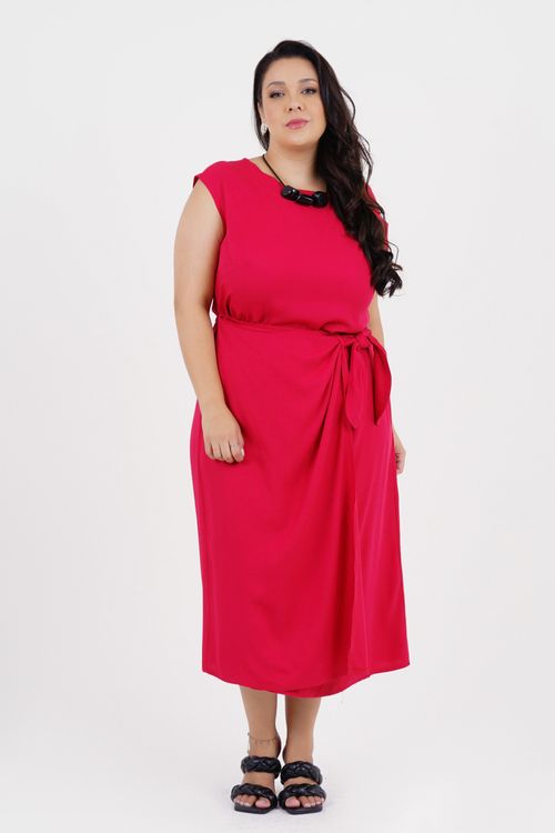 Vestido Plus Size Gratidão Midi