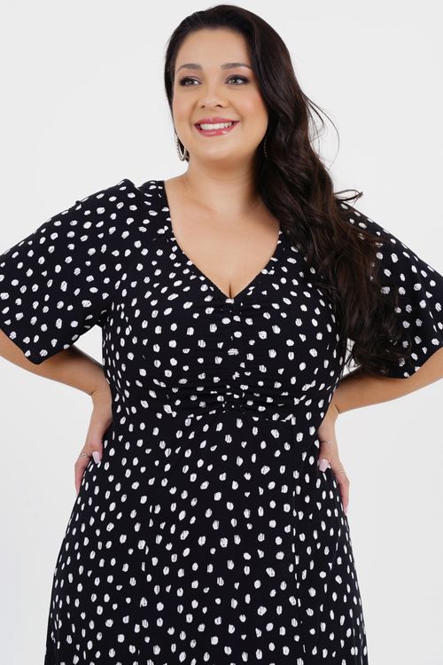 Vestido Plus Size Regenerador Midi