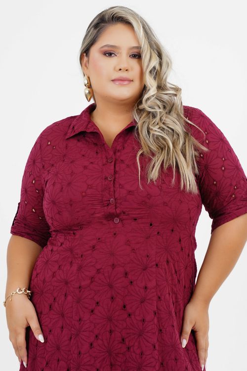 Vestido Plus Size Transformar Midi Laise