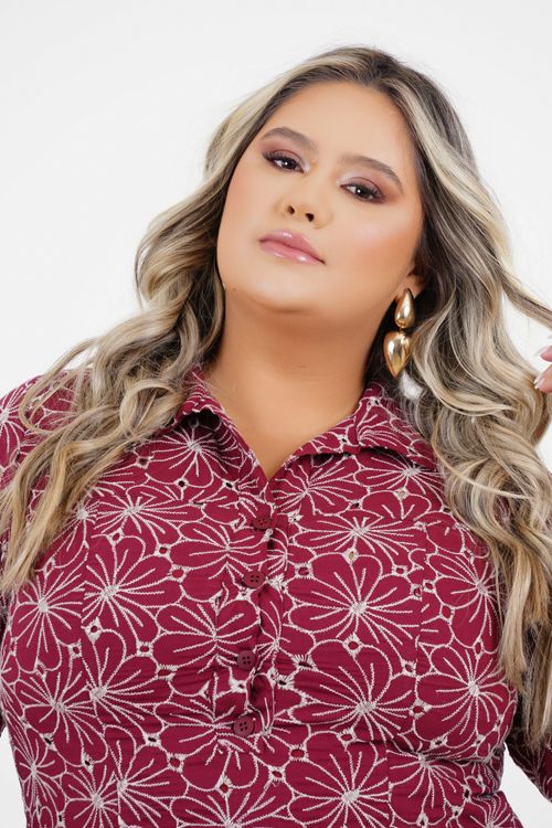 Vestido Plus Size Transformar Midi Laise