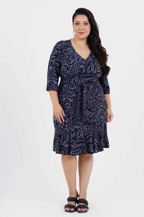 Vestido Plus Size Mantra Médio