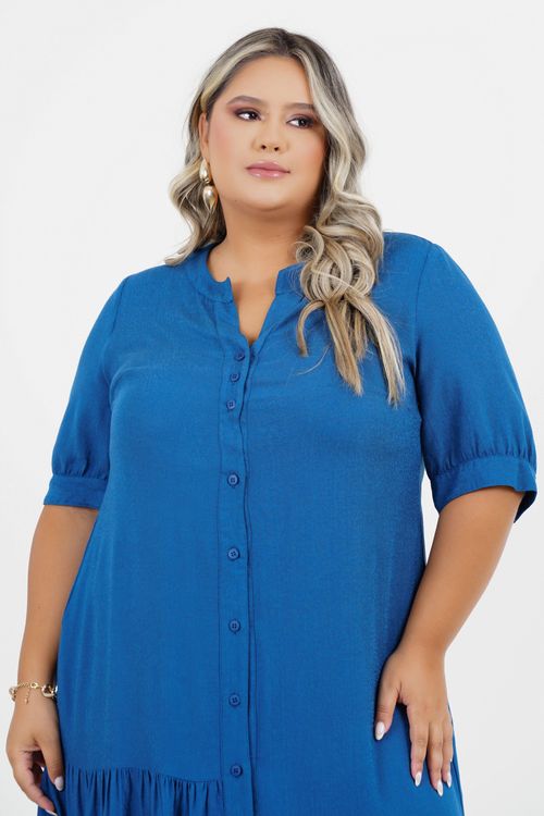 Vestido Plus Size Ciclo Midi