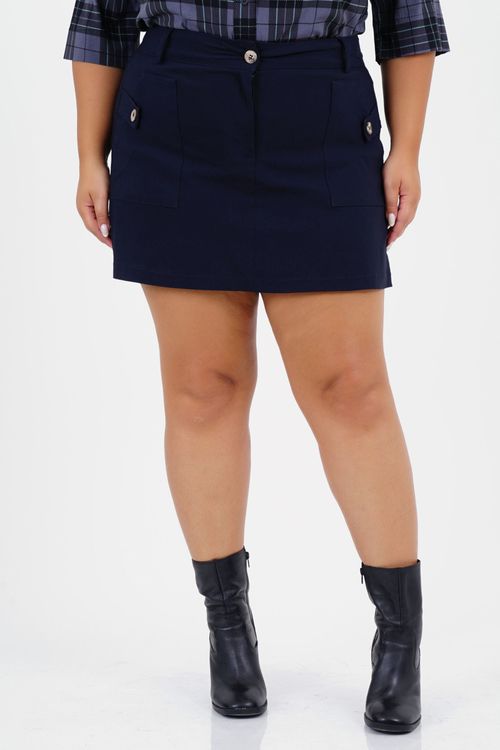 Short Saia Plus Size Inteligência