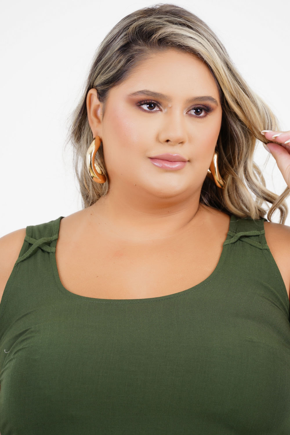 Regata Plus Size Reciprocidade - Program Moda | Moda Plus Size Feminina