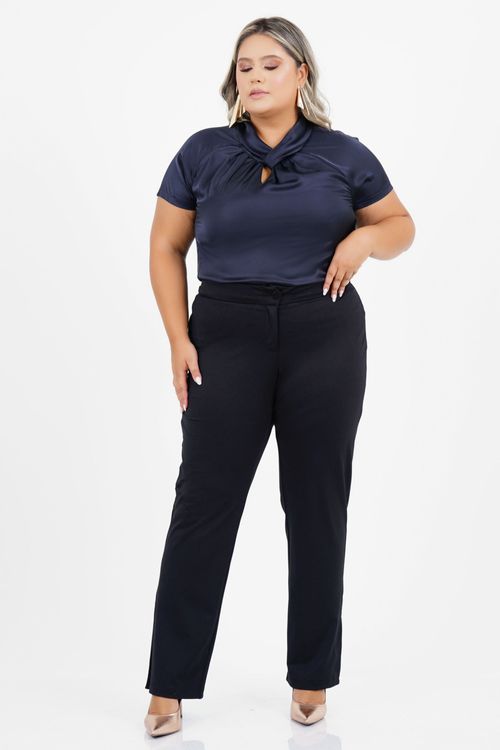 Calça Reta Plus Size Seguro