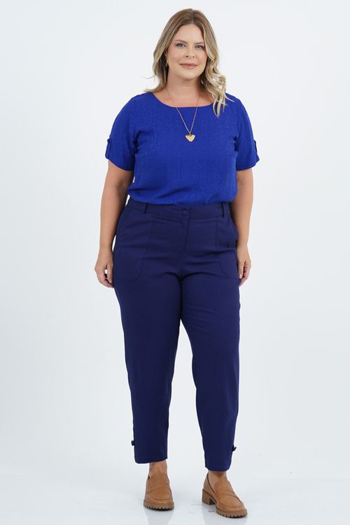 Blusa Plus Size Imunidade Manga 3/4