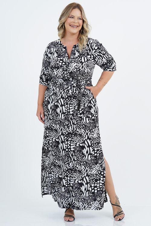 Vestido Plus Size Qualidade Longo