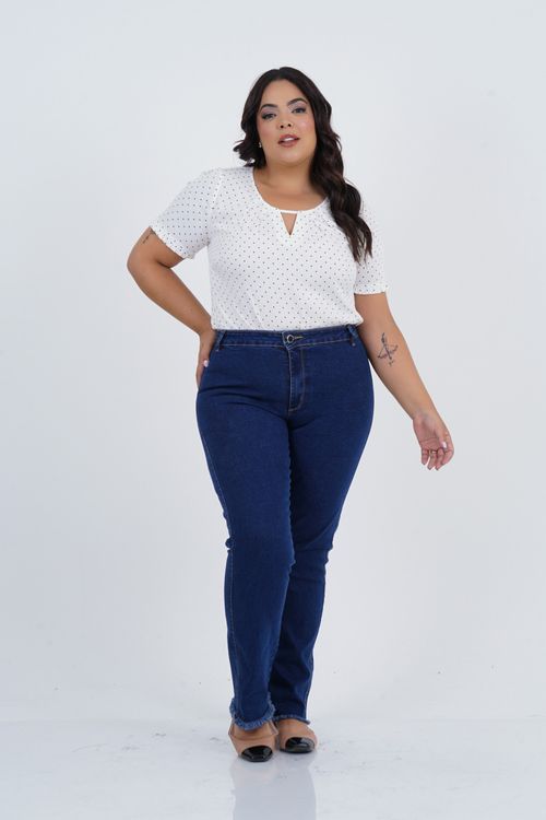 Blusa Plus Size Mudar Manga Curta
