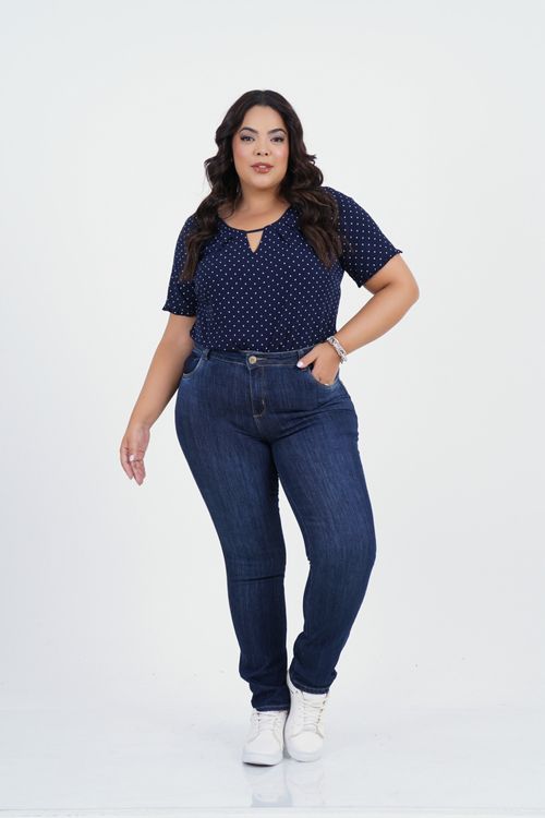 Blusa Plus Size Mudar Manga Curta