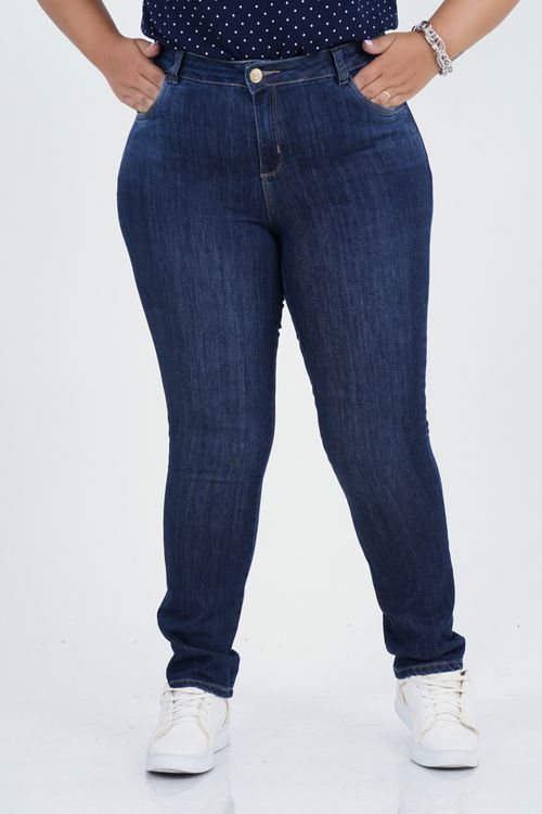 Calça Skinny Plus Size Postura Jeans