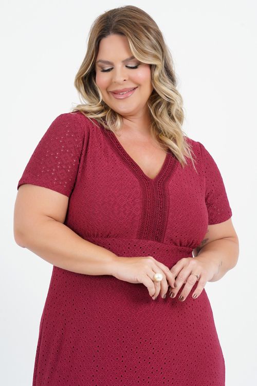 Vestido Plus Size Sossego Longo Laise