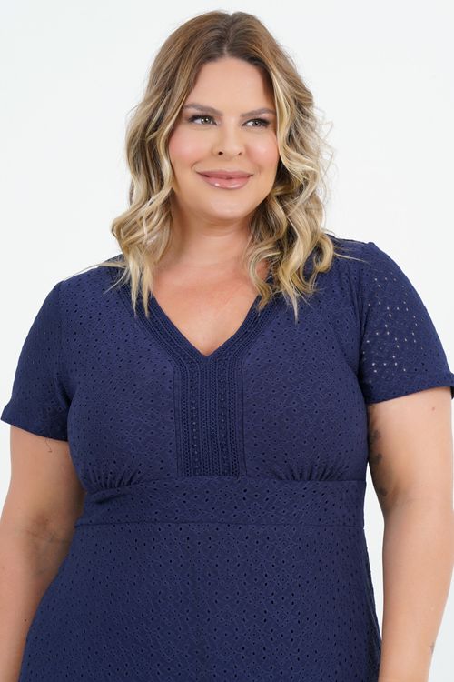 Vestido Plus Size Sossego Longo Laise