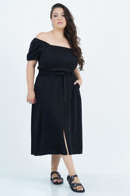 Blusa Plus Size Feminino Manga 3/4 Saborear