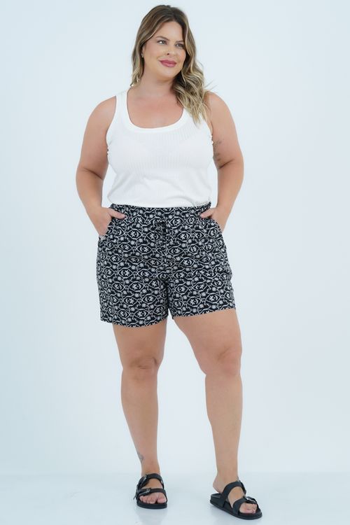 Regata Plus Size Feminino Pop