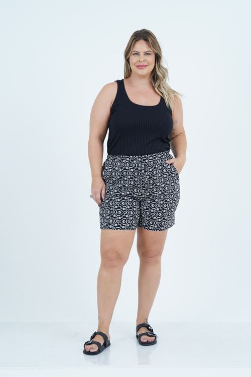 Regata Plus Size Feminino Pop