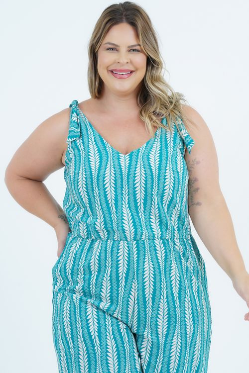 Macacão Plus Size Feminino Hera
