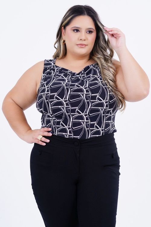 Blusa Plus Size Feminino Vibe