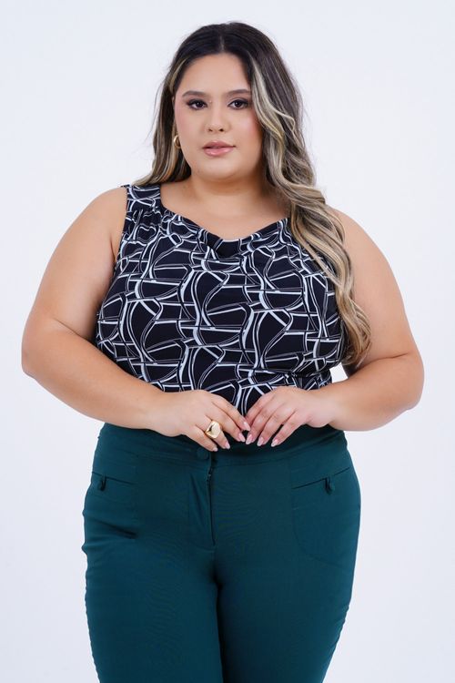 Blusa Plus Size Feminino Vibe