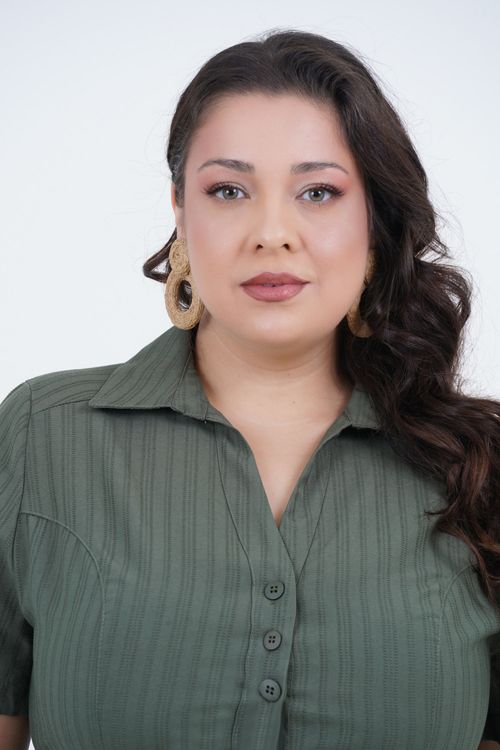 Vestido Plus Size Feminino Médio Sense