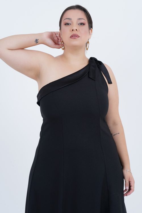 Vestido Plus Size Feminino Midi Celebrar