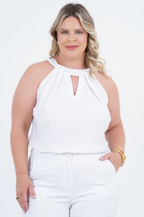 Regata Plus Size Feminino Gin