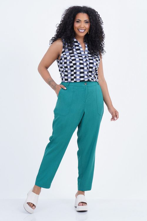 Camisa Plus Size Feminino Regata