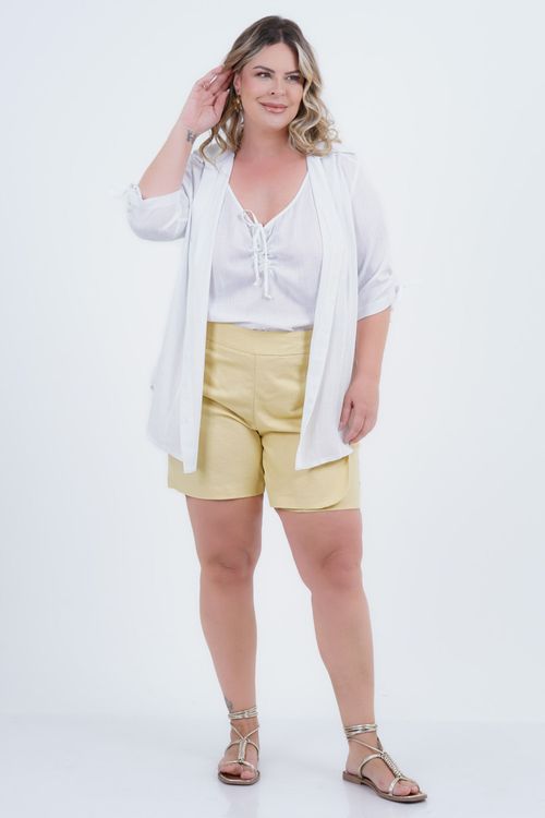 Regata Plus Size Feminino Feliz