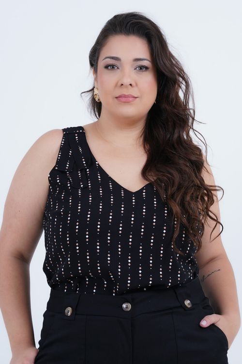 Regata Plus Size Feminino Hot