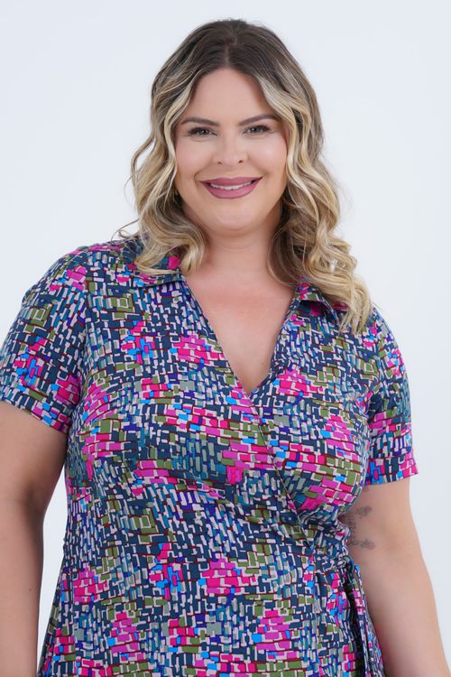 Vestido Plus Size Zarah Médio