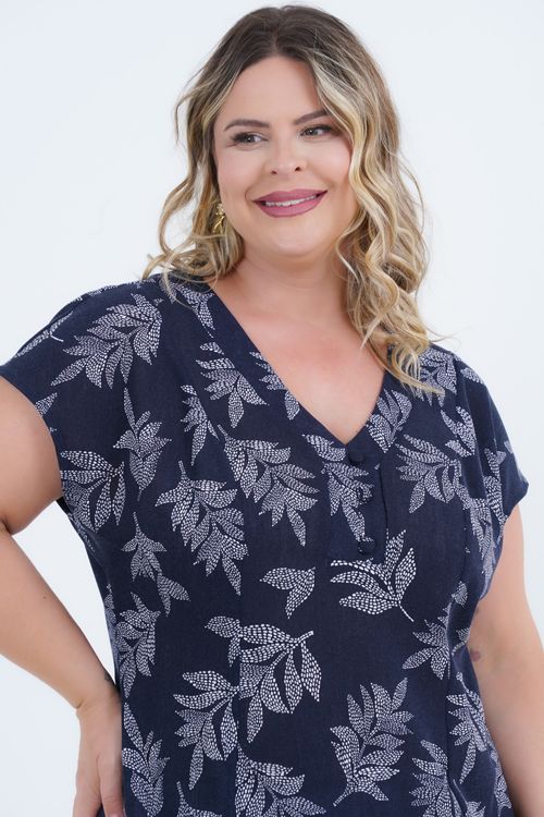 Vestido Plus Size Feminino Aclimação Médio