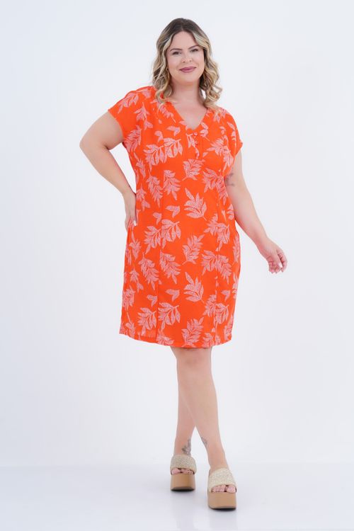 Vestido Plus Size Feminino Aclimação Médio
