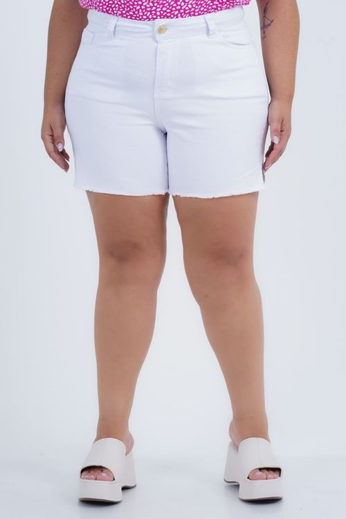 Shorts Plus Size Feminino Sarja Libertador