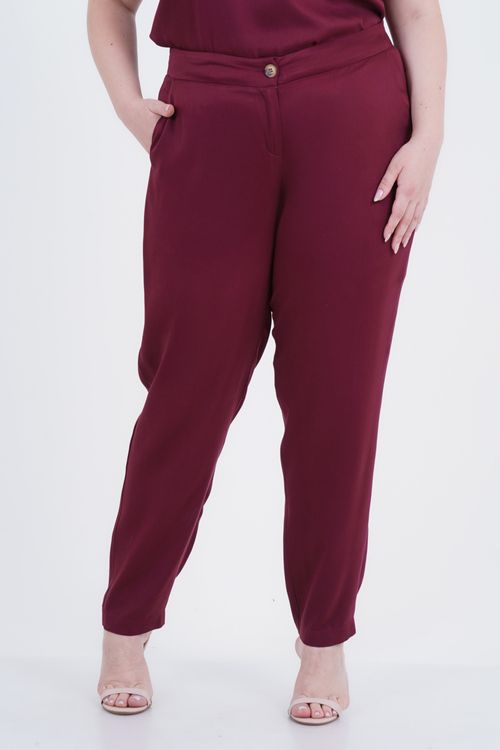 Calça Plus Size Feminino Cenoura Melodia