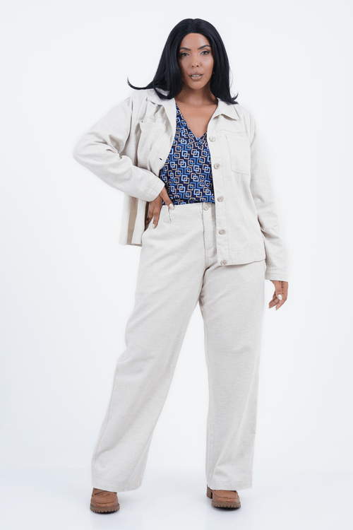 Jaqueta Plus Size Feminino Manga Longa Autêntico